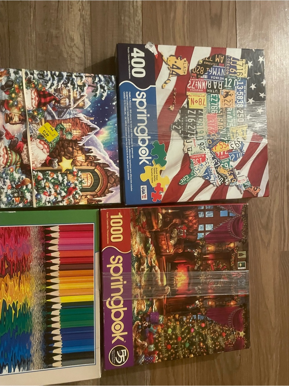 Springbok Holiday & Color Puzzle Set - Multi Color - Picture 2 of 4